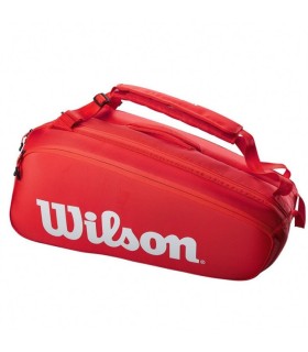 RAQUETERO WILSON SUPER TOUR RED 9R | Sertenis