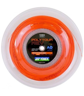 BOBINA CORDAJE YONEX POLY TOUR REV ORANGE 200M | Sertenis