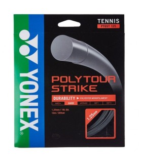SET CORDAJE YONEX POLY TOUR STRIKE NEGRO 12M | Sertenis