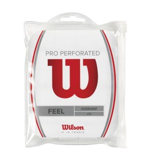 OVERGRIP WILSON PRO PERFORADO X 12 | Sertenis