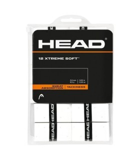 OVEGRIP HEAD EXTREME SOFT WHITE X12 | Sertenis