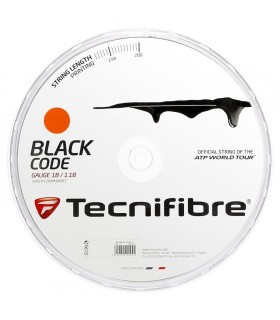 BOBINA DE CORDAJE TECNIFIBRE BLACK CODE NARANJA 200mts | Sertenis