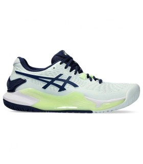 ZAPATILLAS ASICS RESOLUTION 9 W MINT/NAVY | SERTENIS