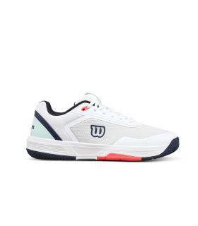 ZAPATILLA WILSON COURTGLIDE WHITE/BAY/FIERY CORAL