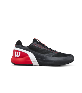 ZAPATILLA WILSON RUSH PRO 5 CLAY BLACK/INFRARED/WHITE