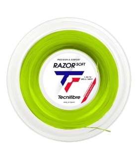 BOBINA CORDAJE TECNIFIBRE RAZOR SOFT LIME 130 200M | Sertenis